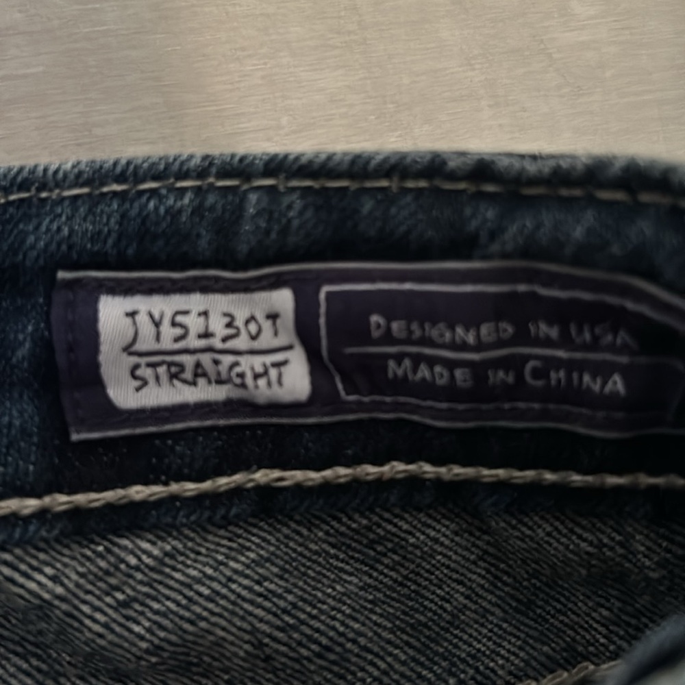 Miss Me Plain Pocket, Straight Jeans With Light Distressing Size View 5
